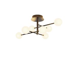 Semiplafón cellar 7 luces g4 5w 3000k 69 cm