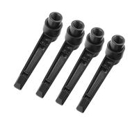Semme 4 Uds Perillas de Máquina de Acero Inoxidable M5 Hilo Femenino (#2)