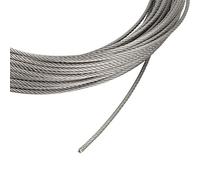 Semme Cable de Acero Inoxidable 304 de 20m, Cuerda de Alambre de 2,5mm,
