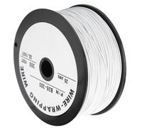 Semme Cable de Cobre Estañado UL1007 26AWG, 100 Metros, Cable Eléctrico de Alta Temperatura para Electrónica, Cableado de Aviación, Desgaste de Transmisión Rápida
