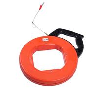 Semme Extractor de Cable Eléctrico de Carrete de Cinta Pasacables de Fibra de Vidrio No Conductora de Alta Resistencia de 30 M, Herramienta de Tracción de Alambre de 4 Mm de Diámetro con Ergonómico
