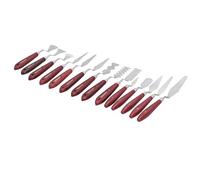 Semme Juego de 14 Cuchillos de Pintura, Herramientas de Raspador de Pintura Al óleo de Primera Calidad para Artistas, Cuchillos Versátiles para Al óleo Acrílica, Ideal para Profesionales, Estudiantes,
