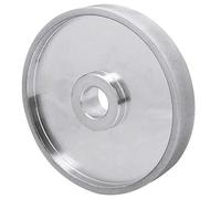 Semme Muela CBN de 150mm para Piedra de Metal, Accesorio de Herramienta Eléctrica de Alta Dureza, Orificio de 25mm, Compatible con Amoladoras, Herramientas de Hardware
