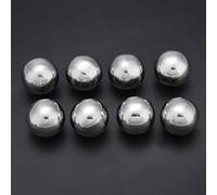 Semme Piedra para Mantener Frías Bolas Enfriadoras de Acero Inoxidable para Whisky - Piedras Enfriadoras de Bebidas Premium con Pinza - Esferas de Hielo Reutilizables y sin Dilución para Uso en