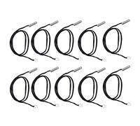 Semme Sonda de Sensor de Temperatura Termistor 10 Piezas 5x25 Mm Cable
