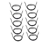 Semme Sonda de Sensor de Temperatura Termistor 10 Piezas 5x25 Mm Cable