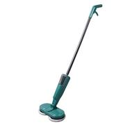 Semme Trapeador Eléctrico Recargable Trapeador Eléctrico Inalámbrico Liviano con Rociador para Madera Dura y Azulejos sin Esfuerzo Batería Duradera Giratoria Silencio (GREEN)