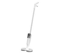Semme Trapeador Eléctrico Recargable Trapeador Eléctrico Inalámbrico Liviano con Rociador para Madera Dura y Azulejos sin Esfuerzo Batería Duradera Giratoria Silencio (WHITE)