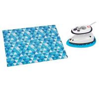 SEMPLIX Prym - Juego de plancha con respaldo antideslizante de 30 x 40 cm/mini plancha de 10,5 x 15,5 cm/mini plancha de Prym (petróleo/turquesa)