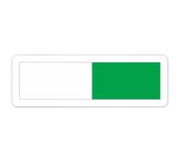 Señal acrílica en progreso de la oficina ocupada, indicador de puerta corredera de 36 g, no raya, pantalla ocupada vacante, transparente, diseño de marcador de estado de privacidad, para uso comercial