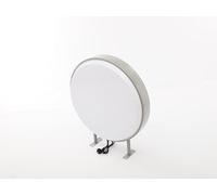 Señal luminosa y publicidad LED Open, letrero luminoso LED redondo impermeable, lightbox de doble cara con luz para nariz para restaurantes, tiendas, bar (60x60cm)