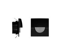 Señalizador Empotrable Cuadrado 2wBeneito Faure Skin 4109Negro Mate 3.000K