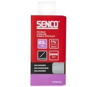 SENCO CZ16EAAR - Clavos de calibre 23 de 1-3/8 pulgadas, acabado galvanizado, paquete de 2,600 unidades