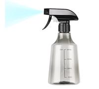 Senermter Botella Pulverizadora 500ml Vacía con Boquilla Ajustable, Pulverizador Manual Multiusos para Jardín Limpieza Mascotas, Frasco Rociador Reutilizable de PET para Agua Plantas y Desengrasante