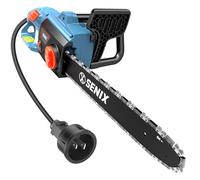 SENIX - Motosierra eléctrica con cable de 18 pulgadas, 15 amperios, sierra de cadena para corte de madera y recorte de árboles, regalo para hombres, papá, marido, jardinero, herramienta de jardín para