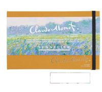 Sennelier - Cuaderno de acuarela (9 x 14 cm, 20 hojas, 300 g, Claude Monet y 1 tarjeta)