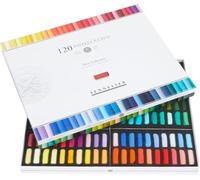 Sennelier Soft Pastels Half Stick Set 120, 120 Pasteles Medio Paste là l'écu, Paris, France y 1 postales
