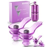 Senner ® DreamPro | Tapones para dormir tranquilamente - Protección auditiva en entornos ruidosos, para dormir de lado (SNR 29dB) - Anti ronquidos - Hipoalergénicos, 2 tamaños, Estuche aluminio