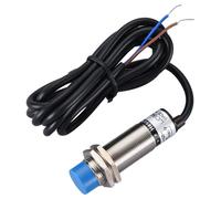 Sensor capacitivo de proximidad M18, alcance de 1 a 10 mm, 90-250 V AC, 400 mA, contacto normalmente abierto (NO), 2 cables