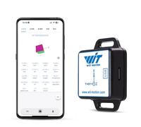 [Sensor de aceleración WiFi de 9 ejes ] WT901WIFI sensor de inclinación inalámbrico, acelerómetro, giroscopio, magnetómetro e inclinómetro de 3 ejes, IMU AHRS MPU9250, compatible con PC y Android