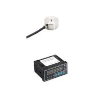 Sensor de celda carga micro + pantalla indicadora compresión y tensión pesaje 5 kg 10 20 30 50 100 200 300 500(500KG and Indicator)