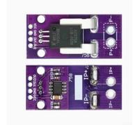 Sensor de efecto Hall, módulo de sensor de corriente Hall ACS758LCB 50A 100A lineal para modelos Arduino RC de alta precisión reducción de ruido diseño compacto grado industrial (50A)