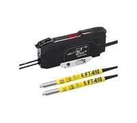 Sensor de fibra óptica con pantalla digital dual alta velocidad, FS-N18N, amplificador N18P(N18P M6 Through-beam Fiber 1m PNP)