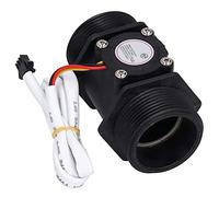 Sensor de Flujo de Agua Medidor de Flujo de Turbina Hall G1.5in YF-DN40 DC 3-24V para Máquinas Expendedoras de Agua Máquinas de Tarjetas de Cré