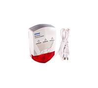 Sensor de gas natural - ORNO - ON-DC-614 - Alarma 70 dB - Alimentación 230V - Botón TEST