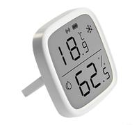 Sensor de humedad de temperatura LCD inalámbrico SNZB-02D, pantalla de 2.5 pulgadas, compatible con zigbee 3.0 para puerta de enlace, para Alexa, NSPanel Pro