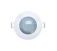 ORNO OR-CR-207 Sensor de Movimiento Interior 360 Grados IP20, montado a RAS, Ajuste de Tiempo y Rango de Sensor de Presa 6m