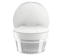 Sensor de movimiento Busch-Jaeger, modelo 6251/28-134-WL, Busch-Wächter, ángulo de detección de 280°, inalámbrico, color blanco, 1 unidad.
