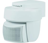 Sensor de movimiento HOMEMATIC con sensor de luz ambiental, para uso exterior, 1 unidad.