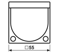 Sensor de movimiento JUNG BTA17182WW HOME, 2,2 m