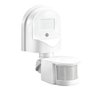 Sensor de movimiento para exteriores, ajustable, impermeable, montado en la | Detector activado por movimiento infrarrojo para cocina, puerta, pasillo, escalera, garaje, patio trasero, sótanos