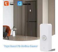 Sensor de Movimiento PIR WiFi Zigbee Tuya, Detector Infrarrojo de Cuerpo Humano para Seguridad en el Hogar, Monitoreo en Tiempo Real SmartLife, Compatible con Alexa Zigbee Version