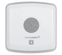 Sensor de movimiento y avisador combinado (Blanco, L x An x Al: 18,4 x 18,7 x 9,7 cm)