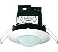BEG Brck Luxomat PD2-M-1C-DE Detector de Presencia de 1 Canal Empotrado en Techo Blanco