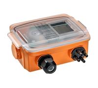 Sensor de presión diferencial -100 - 2500 Pa 0-5 V/0-10 V Aire Doble LCD