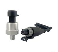 Sensor de presión industrial con puerto NPT 1/8, entrada de 5 V, salida de 0,5 a 4,5 V, acero inoxidable IP65, alta precisión, respuesta rápida, monitoreo fiable para suministro de agua, maquinaria