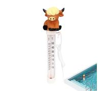 Sensor de temperatura de piscina de precisión, fácil de leer, grande | Medidor de temperatura de bañera de hidromasaje fácil de leer para residentes, propietarios de viviendas, jacuzzi