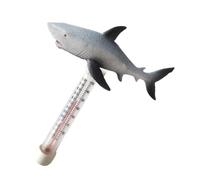 Sensor de temperatura del agua | Termómetro de estanque de animales de dibujos animados para interior y exterior, piscina, aguas termales, bañera, ducha, lago