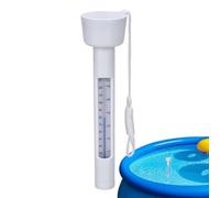 Sensor de temperatura del agua, termómetro de natación con correa, accesorios de piscina flotantes, 0-50 ℃, acuario, piscina de peces, fuente caliente, ducha, estanques, exteriores