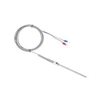 Sensor de temperatura del horno del termopar del cable de la rosca del tornillo de la sonda tipo M8 KJ Pt100(1m M8 K,50mm)
