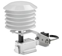Sensor de temperatura/humedad exterior activo 24VAC/DC 0-10 V/0-5 V