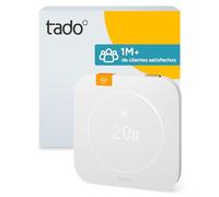 Sensor de Temperatura inalámbrico tado° X (2.ª generación) - Blanco, Mate y Hilo, medición precisa de la Temperatura, extensión para termostatos de radiador tado° X, Control Inteligente del hogar.