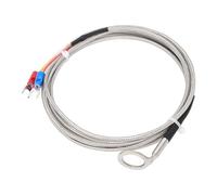 Sensor de Temperatura Tipo K, Termopar de Acero Inoxidable con Arandela de 14mm, Medición Precisa para Motores Automotrices - Alta Resistencia, Rango - 40 a 1000°C, Uso Versátil (tío paterno)