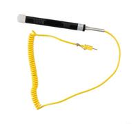 Sensor de termopar tipo K de alambre de resorte flexible de -50 °C a 500 °C para medición de temperatura de tanque de peces de piscina de agua (81531B)