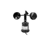 Sensor de velocidad del viento Dirección del viento Tres tazas Sitio meteorológico Grúa torre Transmisor de mina Medidor de alta precisión for el medio ambiente(Rs485 Output,Wind speed)