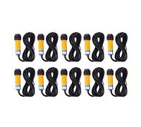 Sensor fotoeléctrico, 10Pcs JYIO Interruptor fotoeléctrico PNP NO Tipo de reflexión difusa E3F-DS30B4 10-30VDC 200mA, Mayor vida útil
